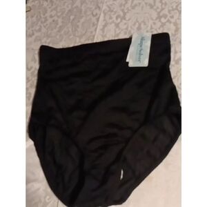 ShapeSolver by Penbrooke high Waist Black Bikini Bottoms